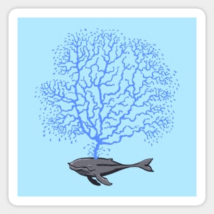 A TREE IN THE OCEAN Sticker